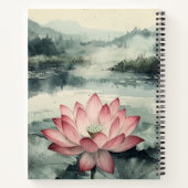 Carnet Lac de lotus au clair de lune (9) (Dos)