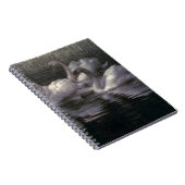 Carnet Lac des cygnes au clair de lune (Côté Droit)