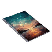 Carnet Lac Dreamlike et Sunset | Landscape (Côté Droit)