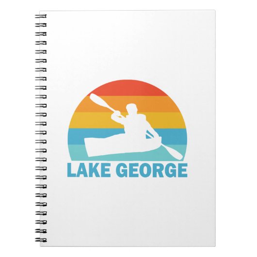 Carnet Lac George New York Kayak (Devant)
