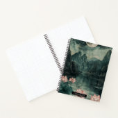 Carnet Lac Lotus au Clair de Lune (8) (Intérieur)