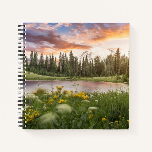 Carnet Lac Tipsoo de Mt.Rainier (Devant)