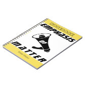 Carnet "L'accent mis sur la matière" (Côté gauche)