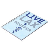 Carnet Lacrosse Live LAX et Prosper (Côté gauche)