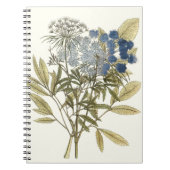 Carnet Lacy Feuilles - Fleurs et verdure (Devant)