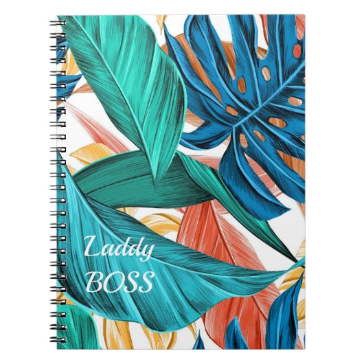 Carnet Laddy BOSS victorien de style Notitieboek (Voorkant)