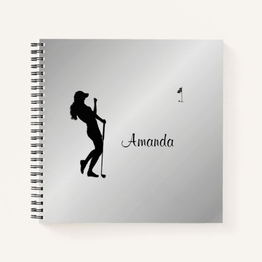 Carnet Ladies Golfer Personal (Devant)