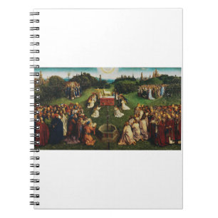 Carnet L'Adoration de l'Agneau mystique de Jan van Eyck