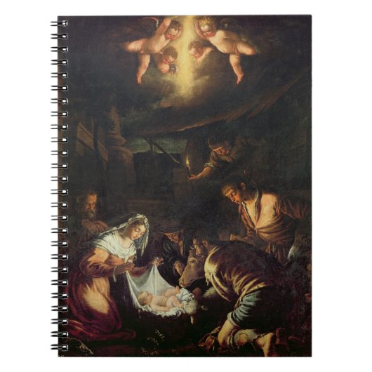 Carnet L'adoration des bergers (huile sur la toile) (Devant)