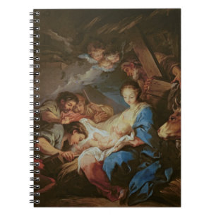 Carnet L'adoration des bergers (huile sur la toile) 2