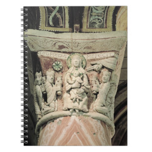 Carnet L'adoration des Magi, capital de colonne (pierre)