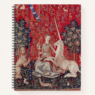 Carnet Lady and Unicorn Medieval Tapestry Sight