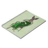 Carnet Lady Bella Rabbit Prendre du thé 3 (Côté gauche)