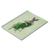 Carnet Lady Bella Rabbit Prendre du thé 4 (Côté gauche)