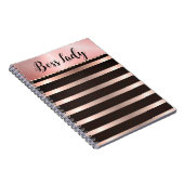 Carnet Lady Boss Rose Épais (Côté Droit)