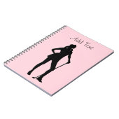 Carnet Lady Golf Pink Sport (Côté gauche)