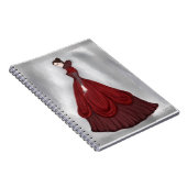 Carnet Lady In Red Poster plus grande carte postale Jouer (Côté Droit)