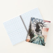 Carnet Lady Liberty et le drapeau américain (Intérieur)