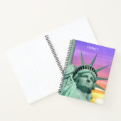 Carnet Lady Liberty sur Sunrise Sky (Intérieur)
