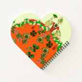 Carnet LADY ORANGE ET TRÈFLES Fête de la Saint-Patrick (Dos)