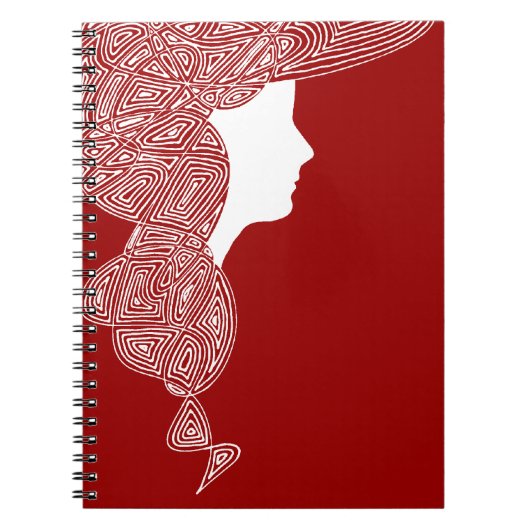 Carnet Lady Red (Devant)