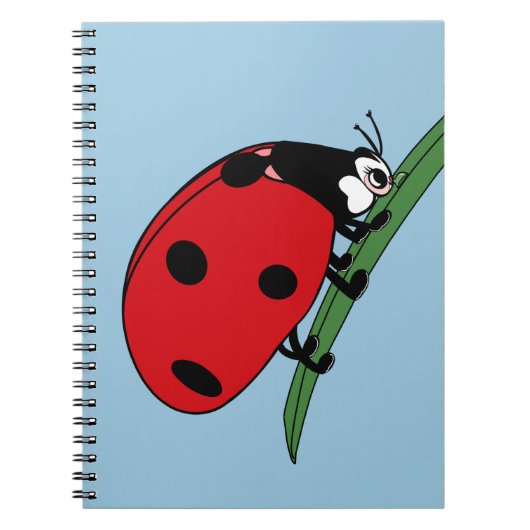 Carnet Ladybug à la soif (Devant)