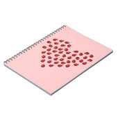 Carnet Ladybug Love Heart (Côté gauche)