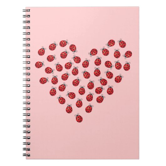 Carnet Ladybug Love Heart (Devant)