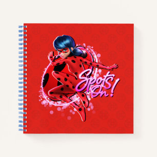 Carnet Ladybug miraculeux Spots Sur Graphic