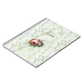 Carnet Ladybug on Leaf Love (Côté gauche)