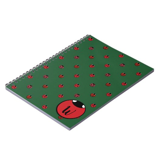 Carnet Ladybug Polka Dots Notebook (Côté gauche)