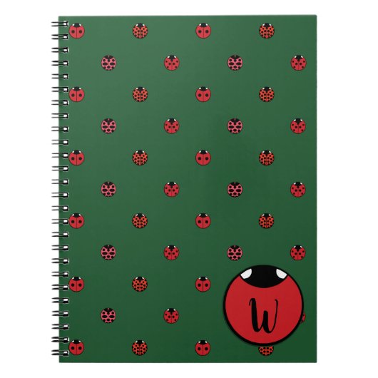 Carnet Ladybug Polka Dots Notebook (Devant)
