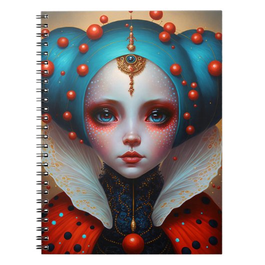 Carnet Ladybug Queen Cute Imaginaire Art (Devant)
