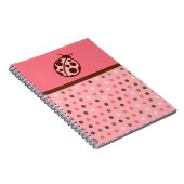Carnet Ladybug rose (Côté Droit)