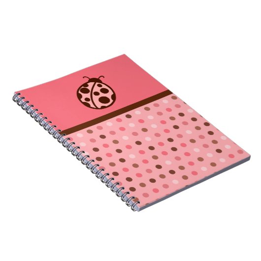 Carnet Ladybug rose (Côté Droit)