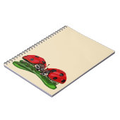 Carnet Ladybugs  (Côté gauche)