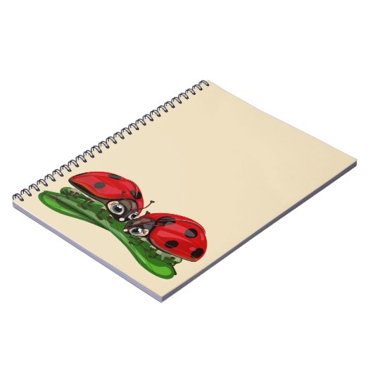 Carnet Ladybugs  (Côté gauche)