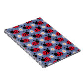 Carnet Ladybugs and Daisies Pattern (Côté Droit)
