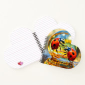 Carnet Ladybugs dans une goutte d'eau (Intérieur)