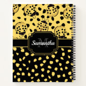 Carnet Ladybugs Jaune (Dos)
