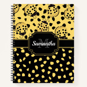 Carnet Ladybugs Jaune