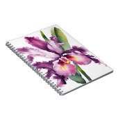 Carnet Laelia - Watercolor flowers (Côté Droit)