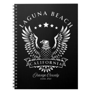 Carnet Laguna Beach Orange County Californie Vintage