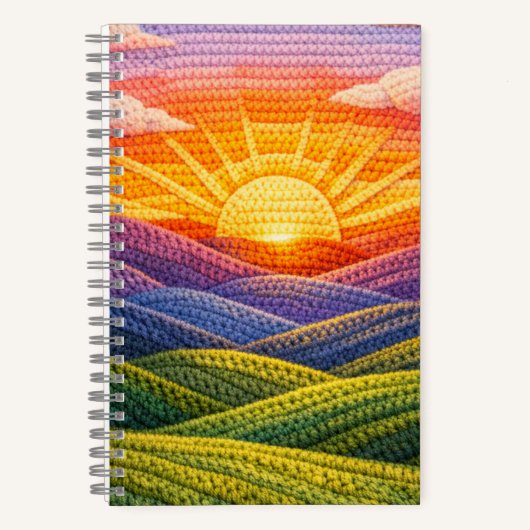 Carnet Laine acrylique (Recto)