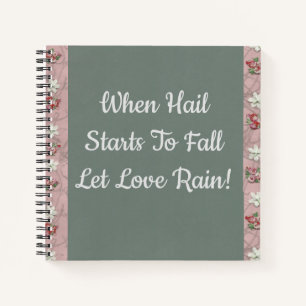 Carnet Laisse Love Rain !