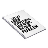 Carnet Laisse-moi tout laisser tomber (Côté Droit)