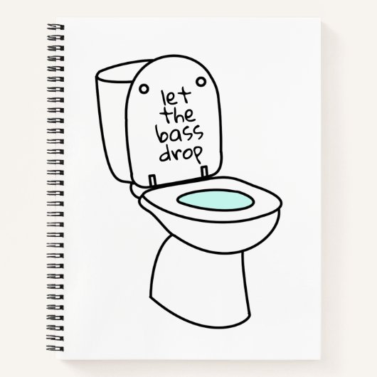 Carnet Laisser Bass Drop Toilet (Devant)