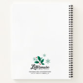 Carnet Laisser Il Neige Ordinateur Portable (Dos)