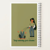 Carnet Laissez vos rêves se développer Carnet-spirale (Verso)