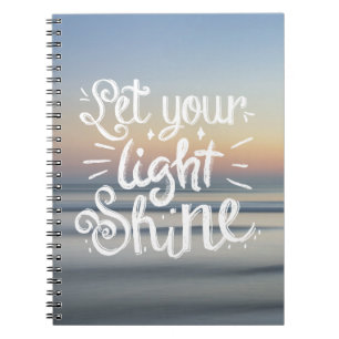 Carnet Laissez votre citation brillante - Sunset Ocean